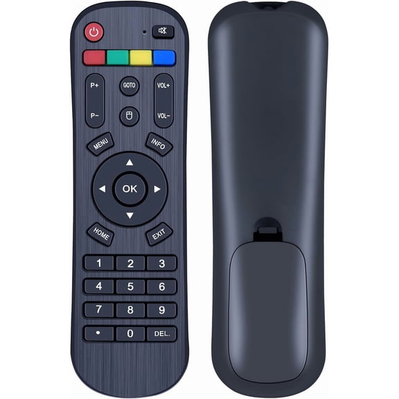 NSKBBM-Replacement Remote Control for Android TV Luna/Lunatv/HTV Box/Tigre, Compatible with A3/A3 Pro/A1/A2/B7& IPTV5 Plus+/IPTV6/IPTV8 Boxes