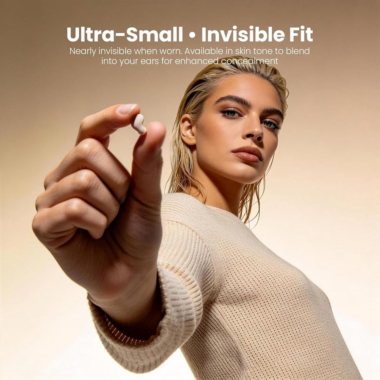 NSKBBM-Smallest Wireless Bluetooth Invisible Earbuds - Low Profile ...