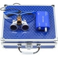 thumbnail image 1 of NSKI 3.5X Loupes Magnifying Glasses + 5W Lamp Belt Clip Type with Filter Aluminum Box (Blue), 1 of 16