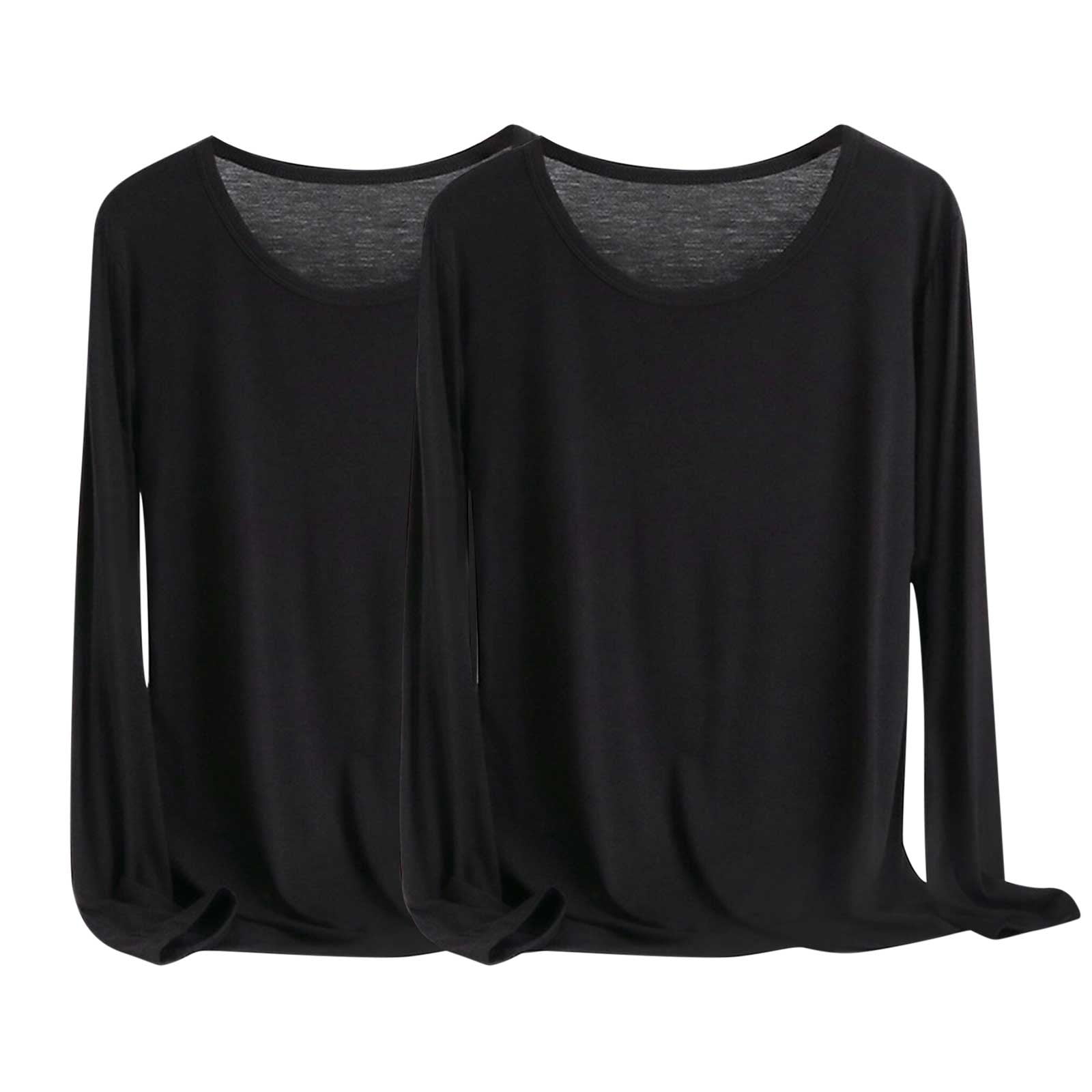Plus Comfy Oversized Round Side Slit Contrast Top