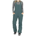 thumbnail image 1 of NSLGXD Women's Insulated Waterproof Ski Bib Overalls Snowboarding Pants Overalls Adjustable Shoulder Strap Jumpsuits with Pockets, 1 of 6