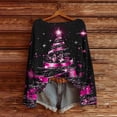 thumbnail image 1 of NSLGXD Women's Ugly Christmas Sweater Vintage Glitter Xmas Christmas Tree Print Knitted Pullover Tops Funny Long Sleeve Boat Neck Fall Sweaters, 1 of 5