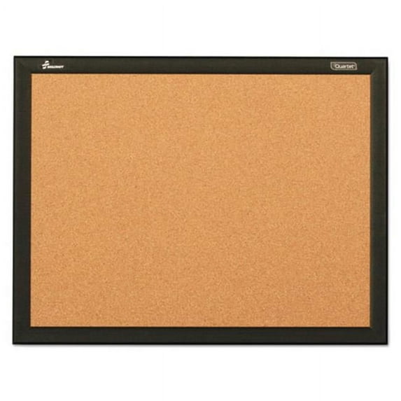 NSN 36 x 24 in. Aluminum Frame Quartet Cork Board