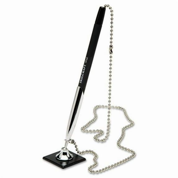 NSN Service-Write Ballpoint Chain Pen Black Ink - Medium