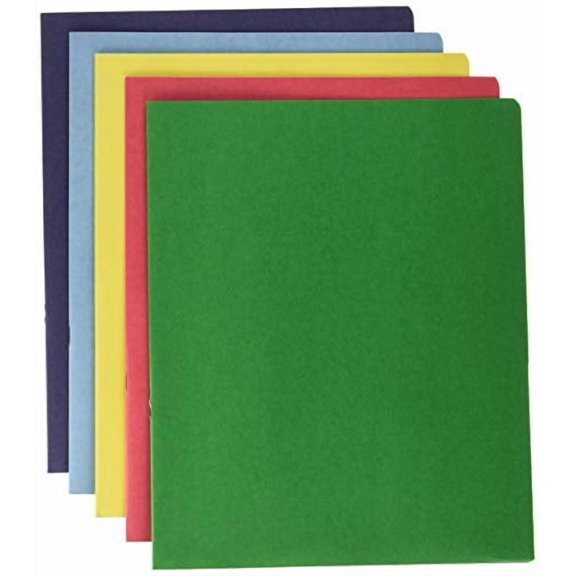 - NSN3162302 - Double Pocket Portfolio - Assorted Colors$$Office