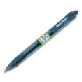 thumbnail image 1 of NSN6827168 0.5 mm Blue Ink  Clear Barrel Recycled Water Bottle Retractable Ballpoint Pens - 1 Dozen, 1 of 1