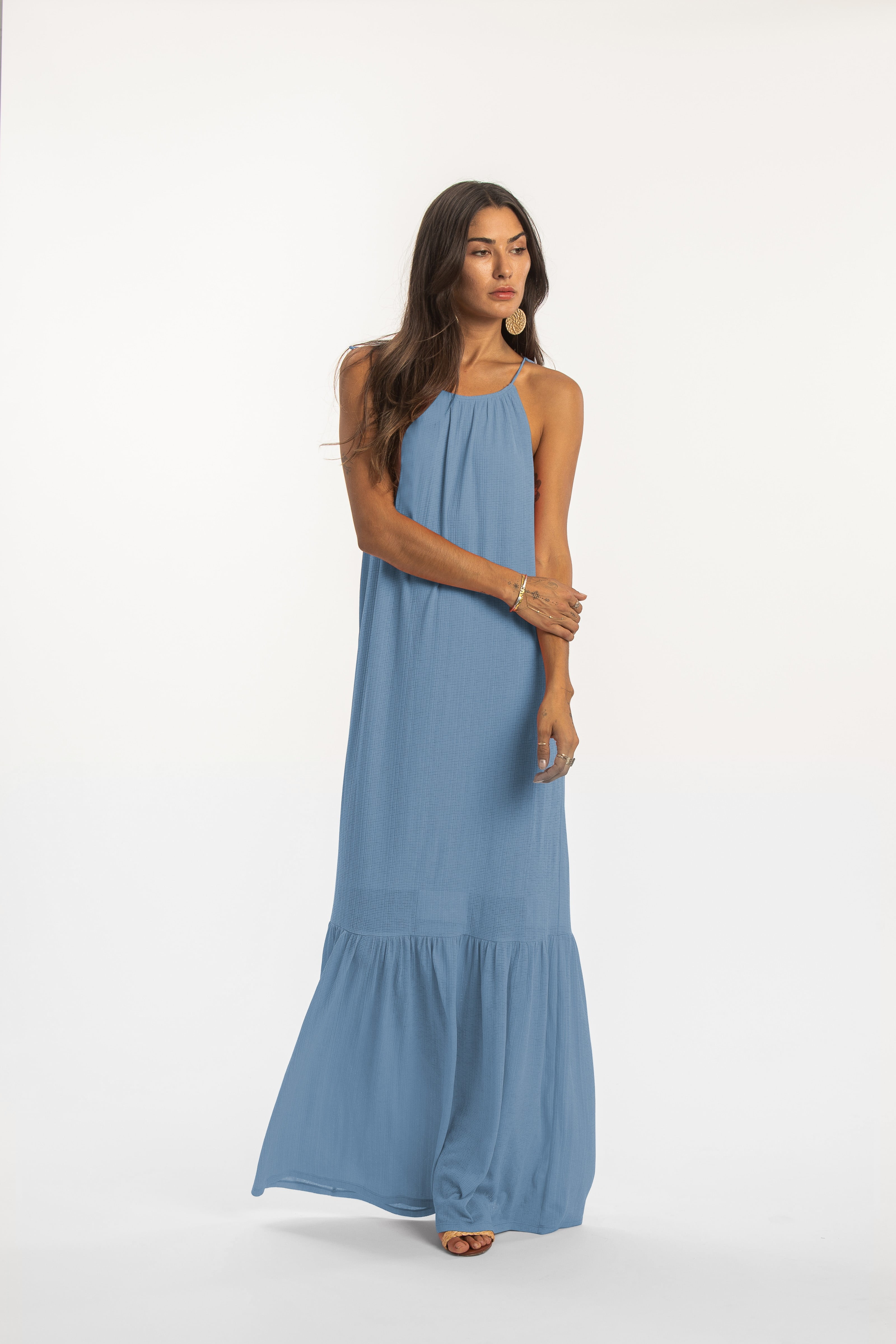 スーツ・フォーマル・ドレス Chester Multi-Way Knit Dress S Nessa Knit Maxi Dress - Multi Color | Fashion Nova