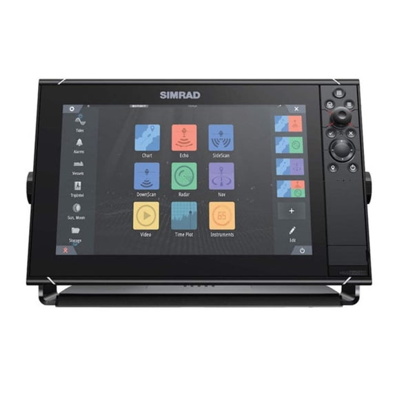 Simrad NSS12 evo3S with C-MAP US Enhanced Charts, 12-inch Display, Black