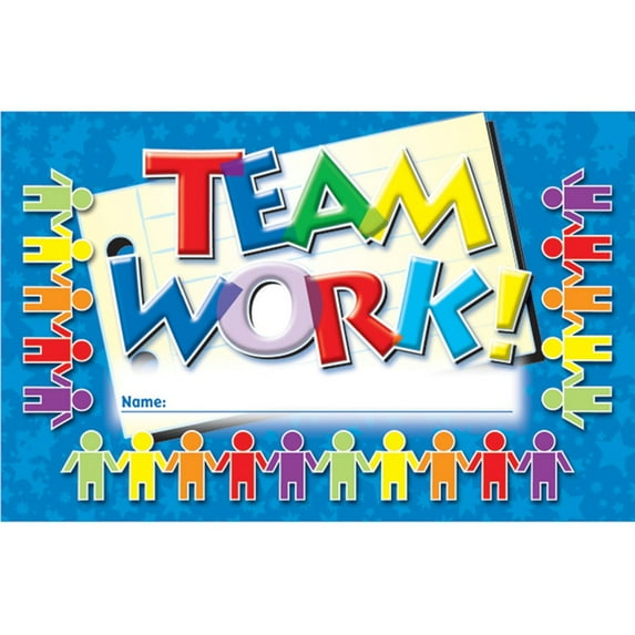 NST2407 - Incentive Punch Cards, Teamwork! by North Star Teacher Resource