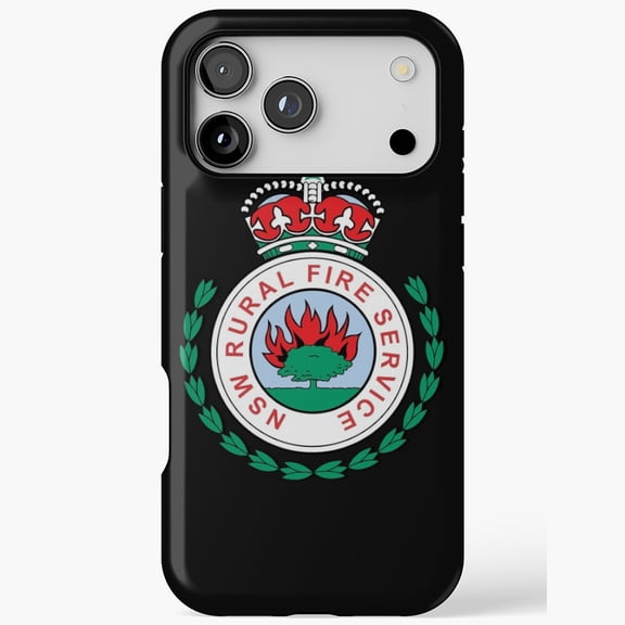 NSW RFS Firefighter Logo Design iPhone Case 17 16 15 14 13 12 11 Pro Max