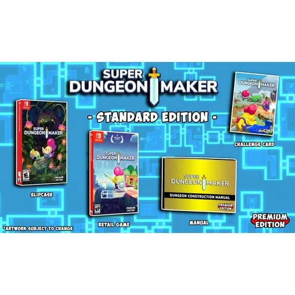 NSW - Super Dungeon Maker [STANDARD EDITION] [PREMIUM EDITION GAMES SERIES 5] - Nintendo Switch