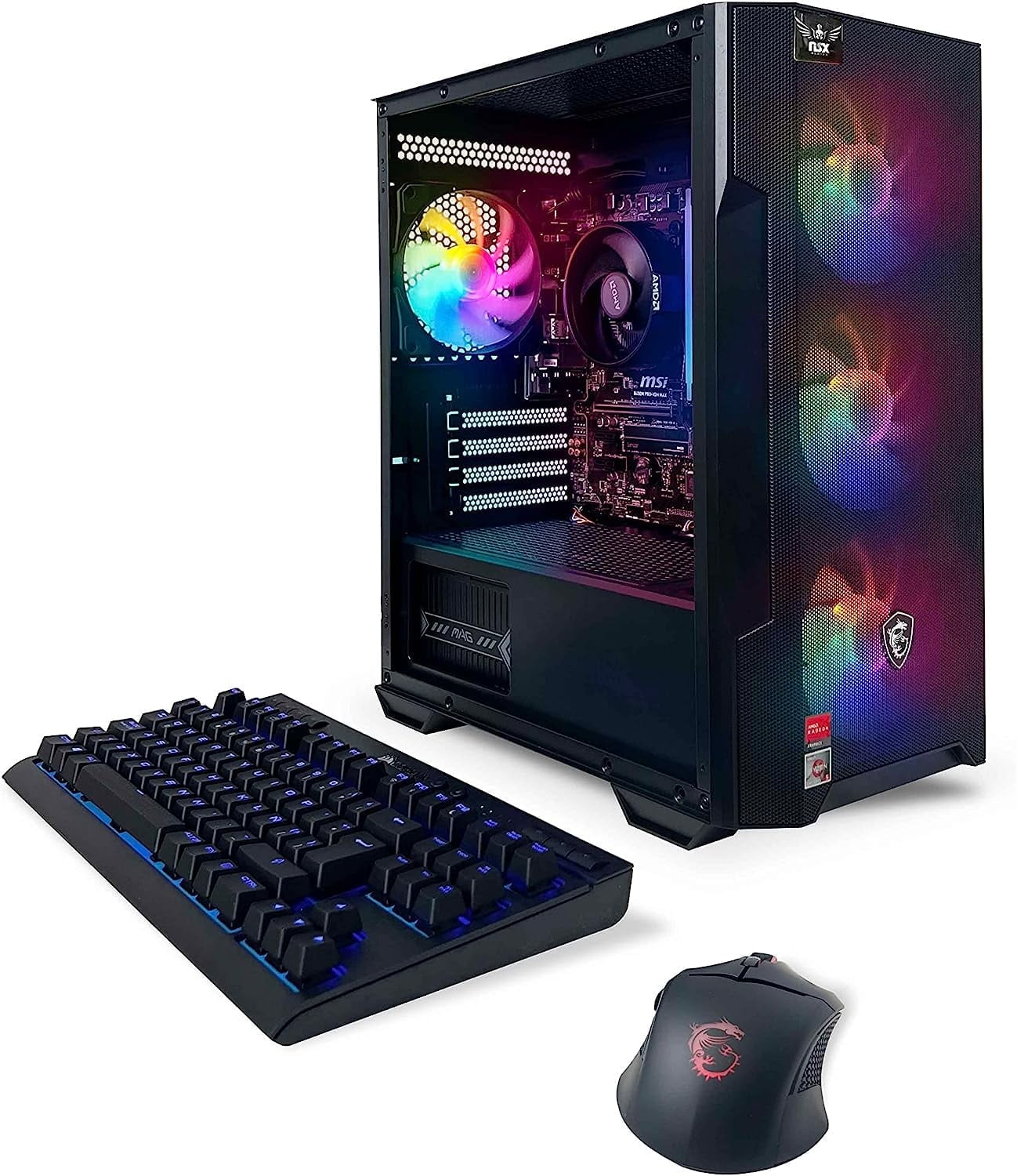 NSX GAMING Ryzen 7 5700G Desktop Gaming PC, 16GB DDR4 3600 NSX GAMING Ryzen 7 5700G Desktop Gaming PC, 16GB DDR4 3600