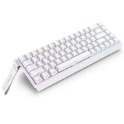 WIN68 HE 60% Mechanical Keyboard Wired, Hall Effect Gaming Keyboard Magnetic Switch Hot Swappable, Adjustable Actuation Rapid Trigger Mode 8000Hz Polling Rate, RGB Keyboard 60 Percent Design - White