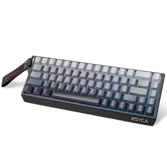 WIN68 HE 60% Mechanical Keyboard Wired, Hall Effect Gaming Keyboard Magnetic Switch Hot Swappable, Adjustable Actuation Rapid Trigger Mode 8000Hz Polling Rate, RGB Keyboard 60 Percent Design