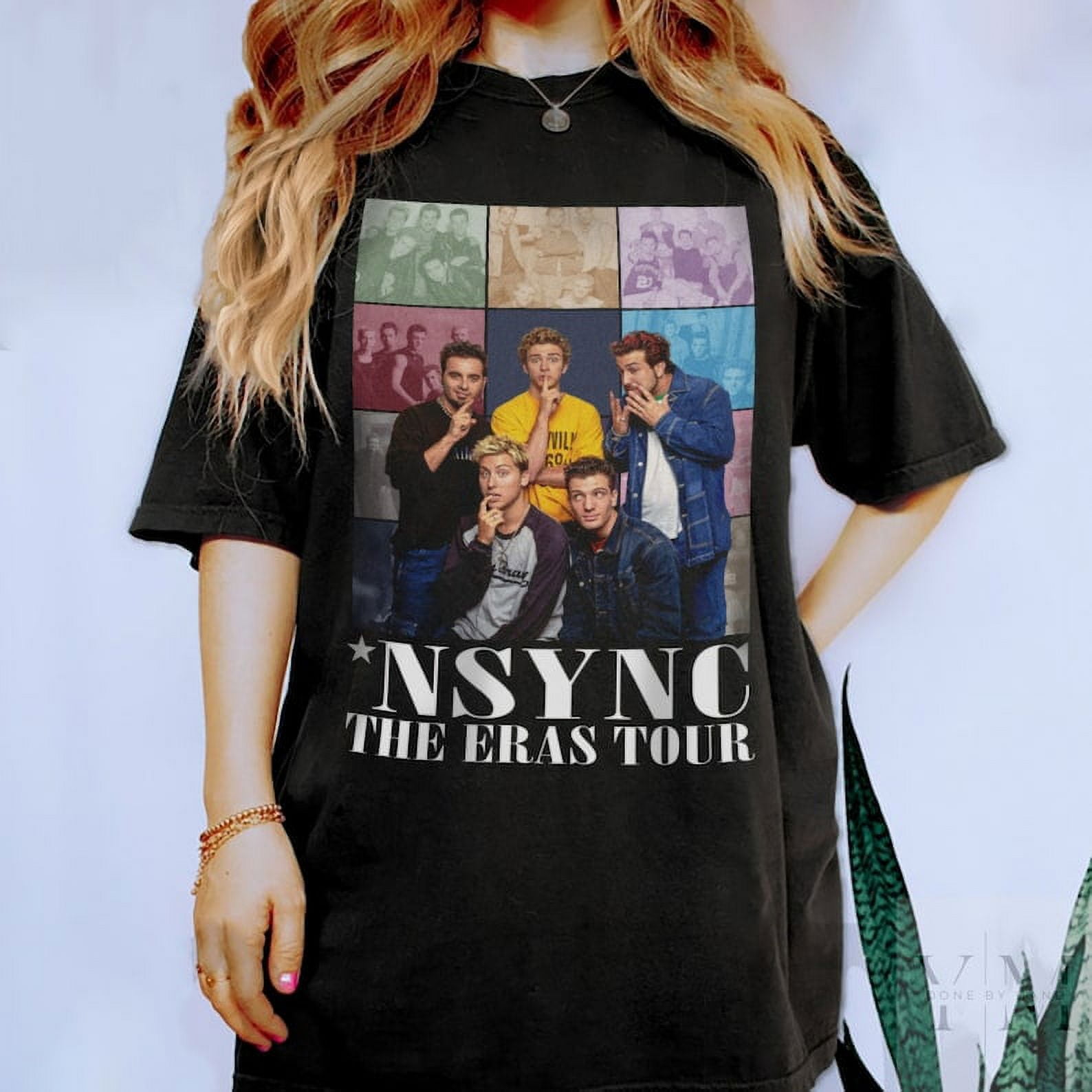 NSYNC 90s Retro Pop Music Band Shirt Nsync Comfort Color Shirt Nsync Shirt Vintage Nsync Merch Tee