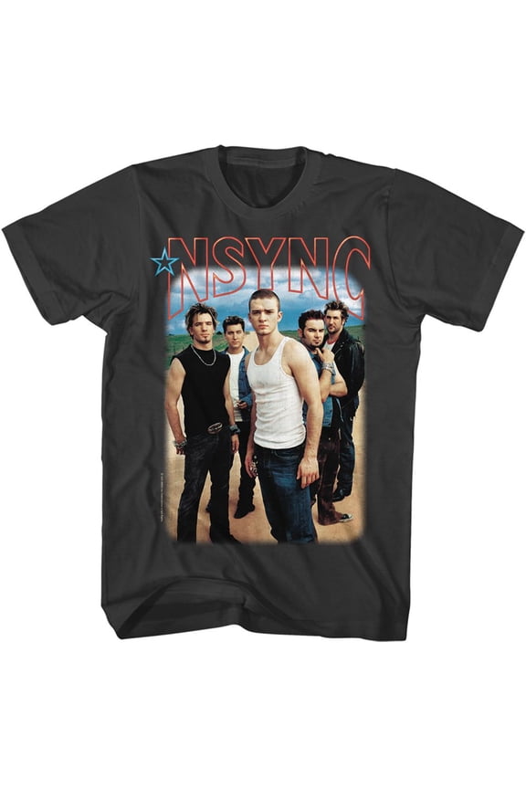 NSYNC Blu Skies Redux Smoke Adult T-Shirt