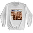 thumbnail image 1 of NSYNC Boxes White Adult Sweatshirt, 1 of 2