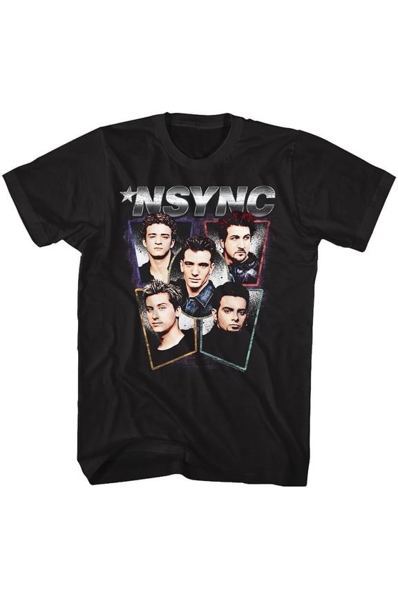 Heads Black Adult T-Shirt