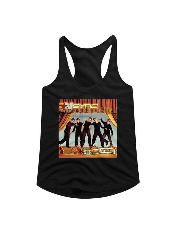 NSYNC NO STRINGS LADIES RACERBACK Tank Top Shirt