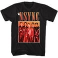 thumbnail image 1 of NSYNC NSYNC Gradient Box Black Adult T-Shirt, 1 of 2