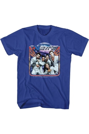 NSYNC Space Ride Royal Adult T-Shirt