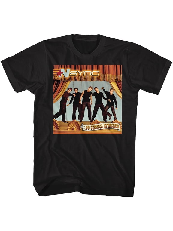 NSYNC T Shirt NO STRINGS ADULT Short Sleeve