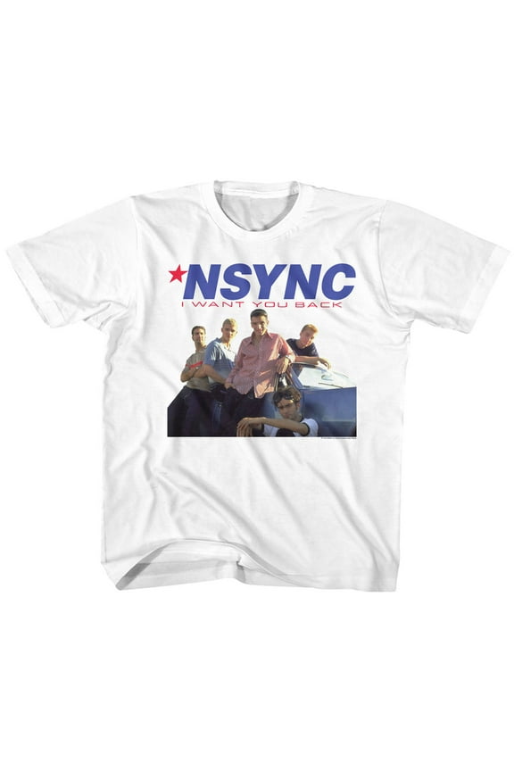 NSYNC Want You Back White Toddler T-Shirt
