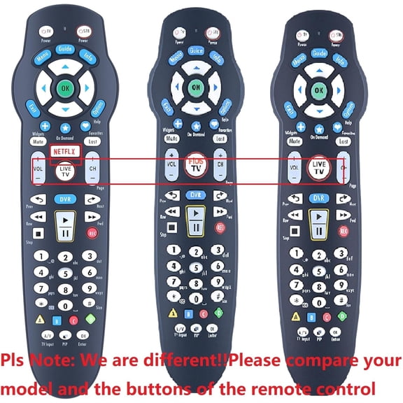 NSZDKBDT-New Remote Control Replacement fit for Verizon Fios P265v 3.1 RC2655101/02B Frontier Cable Box TV