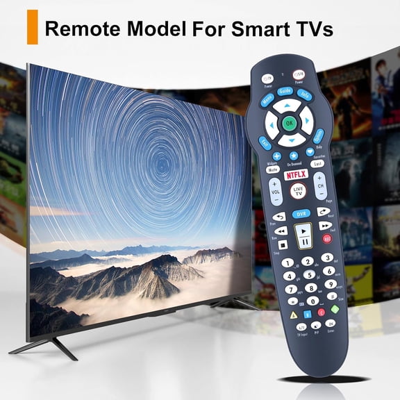 NSZDKBDT-New Replacement Remote Control Compatible for Verizon Fios P265v 3.1 RC2655101/02B Frontier Cable Box TV