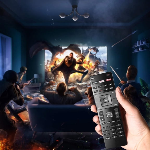 NSZDKBDT-New XRT122 Remote Control for VIZIO Smart TV D40-D1 D40U-D1 D55U-D1 D58U-D3 D60-D3 D65U-D2 E32-C1 E32H-C1 E40-C2 E40X-C2 E43-C2 E48-C2 E50-C1 D40F-E1 E55-C1 E65-C3 E65X-C2 E70-C3