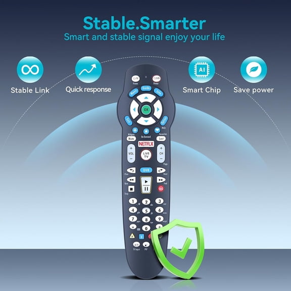 NSZDKBDT-Replacement Remote Control Compatitble for Frontier FiOS TV Verizon FiOS Systems P265v 3.1 RC2655101/02B