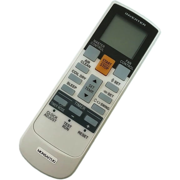 NSZDKBDT-Replacement Remote Control for Fujitsu ASU18RLF ASU18RLXS ASU24RLF ASU24RLXS ASU30RLX ASU9RLF1 ASU12RLF1 AUU12RLF AUU18RLF AUU9RLF ASU30CLX1 ASU30RLXQ Air Conditioner