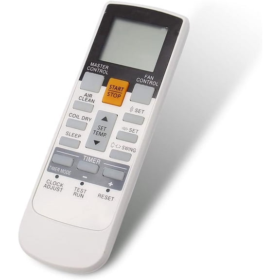 NSZDKBDT-Replacement Remote Control for Fujitsu Air Conditioner ASU18RLF ASU18RLXS ASU24RLF ASU24RLXS ASU30RLX AUU12RLF AUU18RLF AUU9RLF ASU30CLX1 ASU36CLX1 AOU30CLX1 AOU36CLX1 24CL1 30CLX 30CLX1 36C