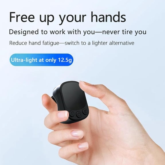 NSZDKBDT-TikTok Scrolling Ring Remote Control,Page Turner for iPad iPhone & Android Tablet,Bluetooth Camera Remote, Scrolling Ring for TikTok,YouTube,Instagram,iOS,Android (Black)