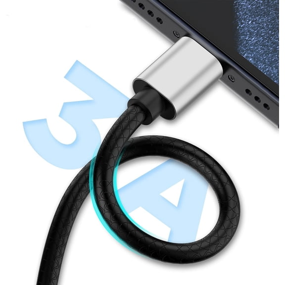 NSZDKBDT-USB Type C Cable 3ft [2 Pack], Compatible with Samsung Galaxy S9 S10 S8 Plus Charger Cord(3A Fast Charging), TPE USB C Type Charger Cable,USB A to Type C for iPhone 15/15 Pro Max Samsung A32