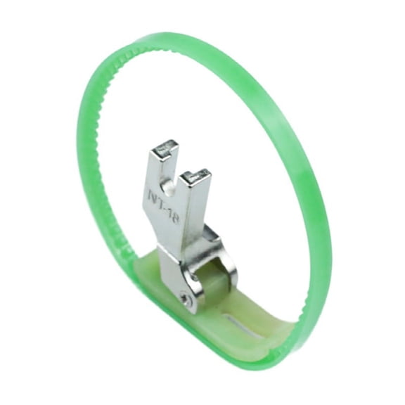 NT-18 Presser Foot With Ring Fit Single Needle Lockstitch Sewing Machine Accessories  Plastic Wheel Feet JUKI BROTHER SINGER