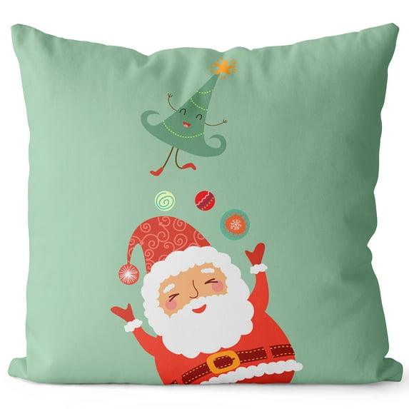 NT Bay Throw Pillow Cover Decorative Sofa Pillow Case for Couch Cushion Sofa Bedroom Car,Home Decor,18 x 18 Inch