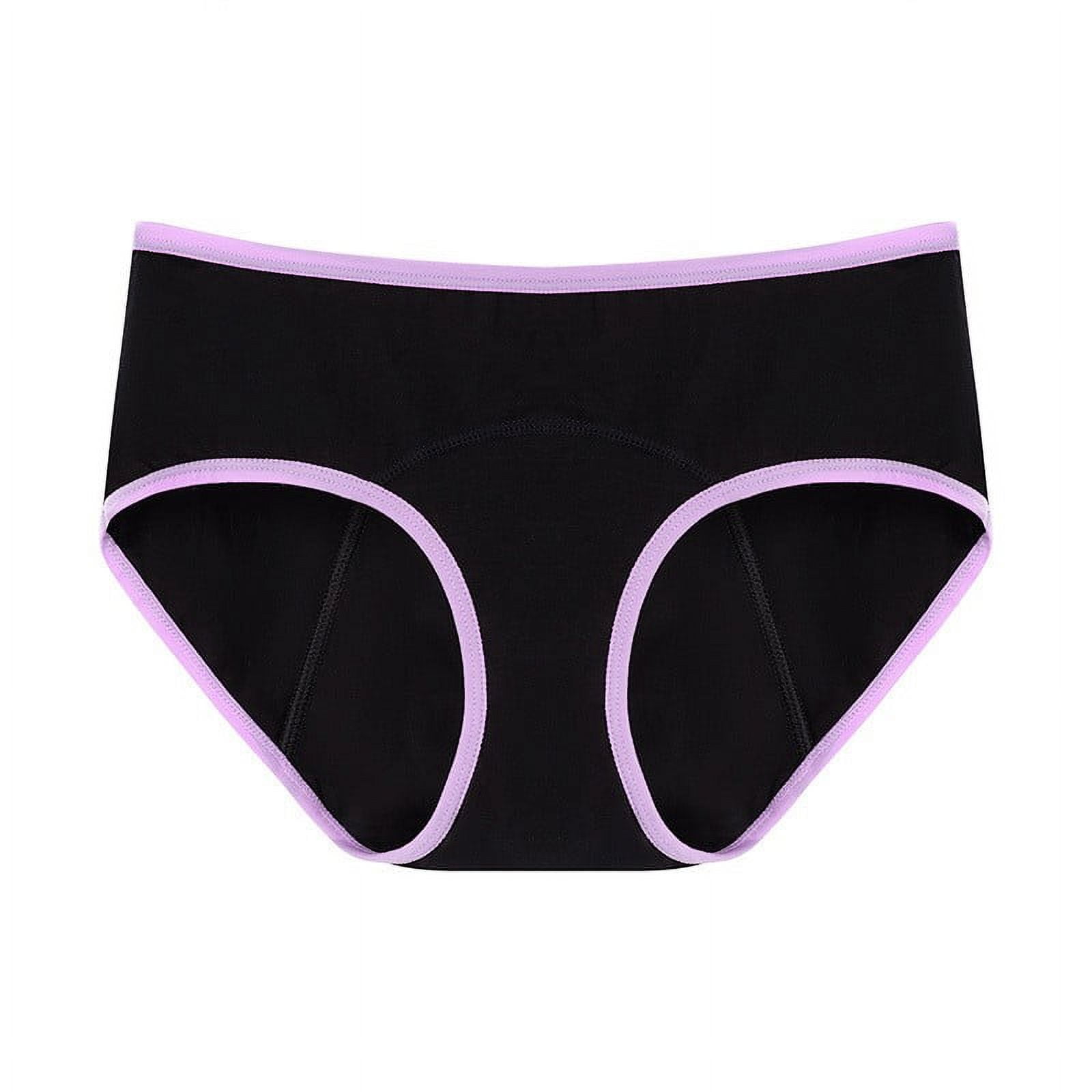 NT-Einnly High Waisted Period Underwear Womens Cotton Underwear Postpartum High Waisted Panties