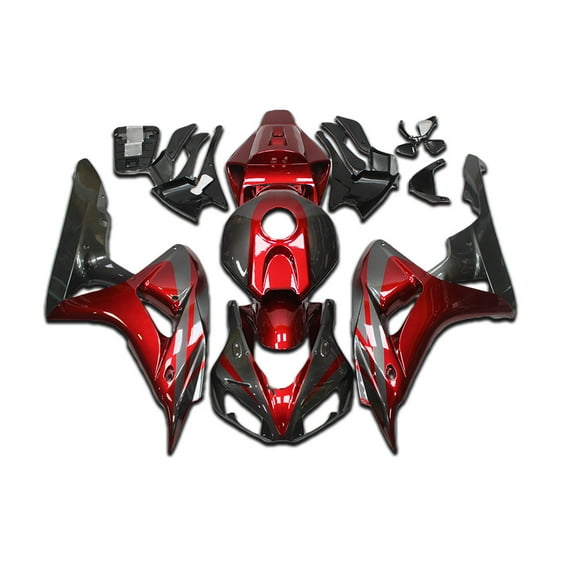 NT Fairing Fairings kit Fit for HONDA Motorcycle Sport Bike 2006 2007 CBR1000RR ABS Injection Mold 24 lbs Candy Red Color Plastic a136