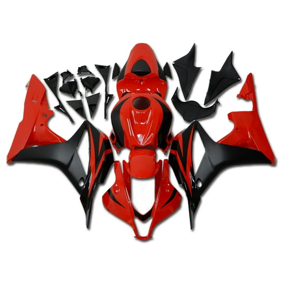 NT Fairing Fairings kit Fit for HONDA Motorcycle Sport Bike 2007 2008 CBR600RR ABS Injection Mold 24 lbs Red Black a004