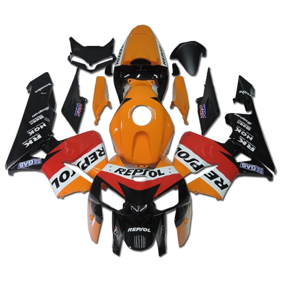 NT Fairing  Motorcycle Fairings kit Fit for HONDA 2005 2006 CBR600RR  Injection Mold ABS Plastic Bodywork 22 LBS Orange Color a078