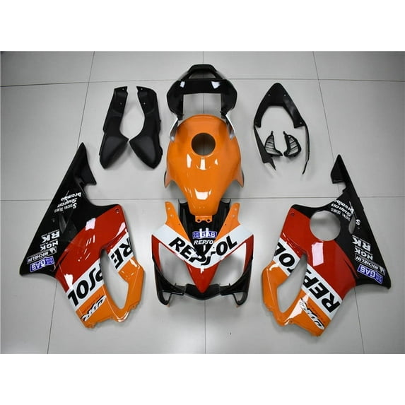 NT Fairing Motorcycle fairing kit Fit for HONDA 2001 2002 2003 CBR600 F4I CBR600F4I CBR 600F4I 01 02 03 With Tank Cover Orange Black Repsol Bodywork Bodyframe a054