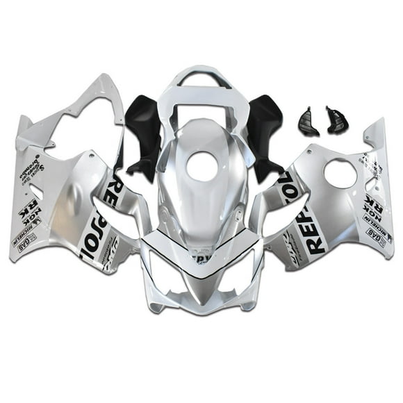 NT Fairing Motorcycle fairing kit Fit for HONDA 2001 2002 2003 CBR600 F4I CBR600F4I CBR 600F4I 01 02 03 With Tank Cover Silver White Repsol Bodywork Bodyframe a014