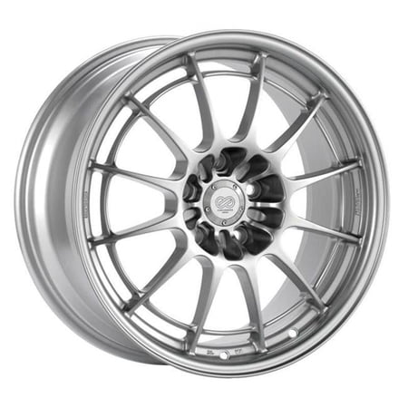 NT03 Plus M 18 x 9.5 in. 5 x 100 Bolt Pattern 40 mm Offset Silver Wheel