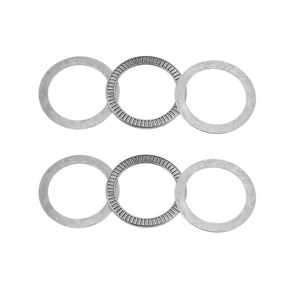 NTA3648 Thrust Needle Roller Bearing with Washers 2-1/4" Bore 3" OD 5/64" Width 2 Pack