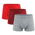 thumbnail image 1 of NTACZA 3 Pack Men Underwear Seamless No Riding Up Boxer Briefs Comfort Stretch Breathable Men Boxer Briefs L, 1 of 5