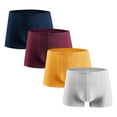 thumbnail image 1 of NTACZA Breathable Men's Underwear Briefs Ice Silk 4 Pack Blue Boxer Briefs All Day Stretch Quick Dry Underpants for Men XL, 1 of 2