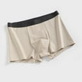 thumbnail image 1 of NTACZA Breathable Mens Briefs Underwear Cotton Comfort Yellow Boxer Briefs No Fly Seamless Boxer Briefs for Men XL, 1 of 6