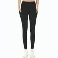 thumbnail image 1 of NTACZA Pants for Women Leggings Comfort Side Pockets Workout High Waisted Tights Solid Sports Daily Wear Athletic Yoga Pants Black L, 1 of 1