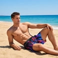 thumbnail image 1 of NTACZA Shorts Mens Board Quick Dry Swim Trunks Graphic No Liner Mens Drawstring Swim Bottoms S, 1 of 6